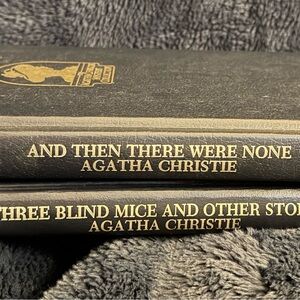 2  Agatha Christie books from 1983 collection Bantom Books